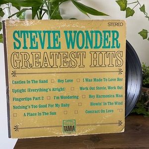 Stevie Wonder Greatest Hits Vinyl Record
